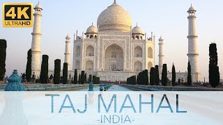 Taj Mahal India 4k Tour and Inside View HD Video [upl. by Ube]