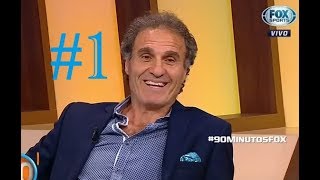 Lo Mejor de Oscar Ruggeri en quot90 Minutos de Futbolquot 1 [upl. by Hepsibah311]