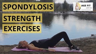 Spondylosis Strength Exercises [upl. by Roddy189]