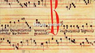 Gregorian chant  Deum verum [upl. by Lemar]