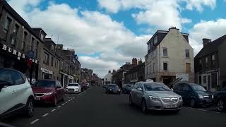 Road Trip Drive Around Centre On Ancestry Visit To Forfar Angus Scotland [upl. by Oinotnaocram521]