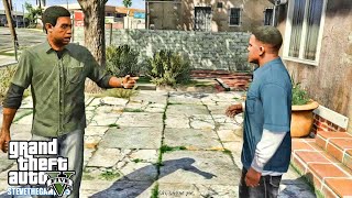 Lamar roasts Franklin in GTA 5 Story Mode Mission 1 [upl. by Beberg]