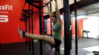 Strict Toes To Bar  Vertical Pull Above Shoulder Height and Dynamic Abdominals  Trunk  Back [upl. by Netsew]