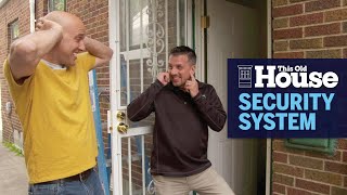 How to Install a Security Alarm System  This Old House [upl. by Anehs840]