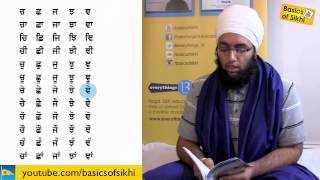 Gurmukhi 12  Full Muharni of 35 Punjabi Akhars [upl. by Hanzelin114]