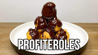 Profiteroles Easy Recipe [upl. by Ayela]