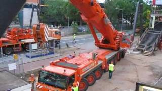 500 tons kraan van michielsens bij traverse in hilversum [upl. by Urbain]