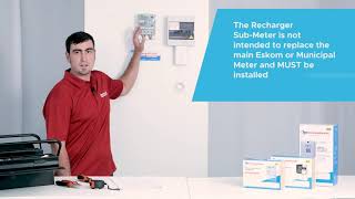 Installing a Recharger 80 AMP Single Phase Prepaid Meter [upl. by Anyah]