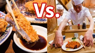 Best Japanese Tonkatsu  GOLDEN BOAR Gourmet Vs OldStyle Food in Tokyo Japan [upl. by Josephine]