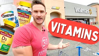 Vitamins amp Minerals at Walmart  What to Get and AVOID [upl. by Inalial]