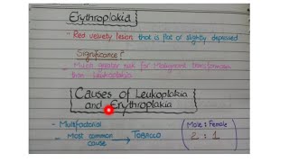 Leukoplakia And Erythroplakia [upl. by Yblok]