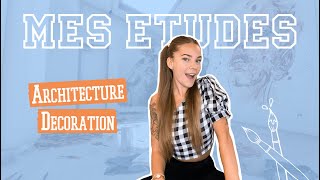 BILAN de mes études en ARCHITECTURE DINTERIEUR [upl. by Rox]