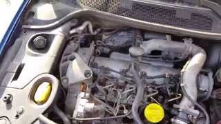 Moteur megane 2 19 dci 120 ch turbo diesel sp [upl. by Alicec]