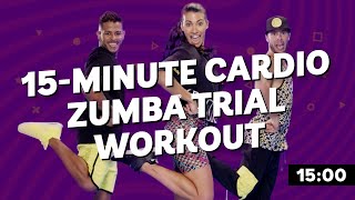 15Minute Cardio Zumba Trial Workout [upl. by Wilcox]