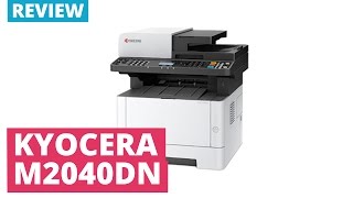 Kyocera ECOSYS M2040dn A4 Mono Multifunction Laser Printer [upl. by Henden816]