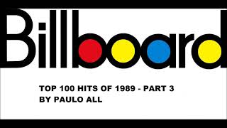 BILLBOARD  TOP 100 HITS OF 1989  PART 35 [upl. by Ahsam457]