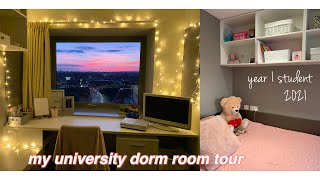 My university dorm room tour  2021 UK Year 1 student [upl. by Correna]