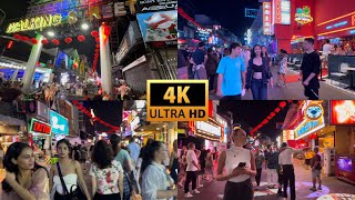 Pattaya Walking Street Nightlife  February 2024 [upl. by Sug]