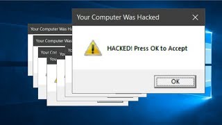 Fake Prank Virus  Made with NotePad Windows 10 [upl. by Dominick]