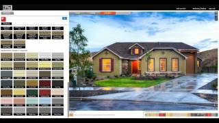 How to Quickly ReDesign the exteriors of a home using Renoworks Pro [upl. by Hanford288]