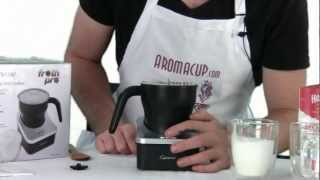 Review Capresso frothPRO Automatic Milk Frother [upl. by Opaline244]