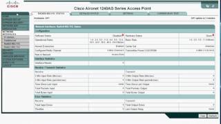 How to configure standalone Cisco access point from GUI and configure WPA2 authentication [upl. by Nywnorb728]