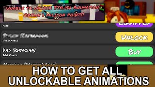 how to get ALL unlockable animations in funky friday [upl. by Donata]