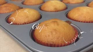 How to make easy cupcake at home [upl. by Bindman]