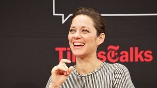 Marion Cotillard  Interview  TimesTalks [upl. by Eelsnia]