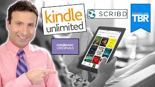 BEST EBOOK SUBSCRIPTION SERVICES HONEST REVIEW  Kindle Unlimited TBR Scribd Comixology [upl. by Mukerji915]