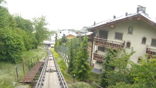 ★ 4K 🇨🇭Longest funicular in Switzerland Montana  Sierre Cab ride 062020 [upl. by Nnaihs839]