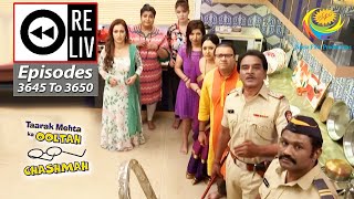 Weekly Reliv  Taarak Mehta Ka Ooltah Chashmah  Episodes 3645  3650  19 Dec 2022 To 24 Dec 2022 [upl. by Alacim]