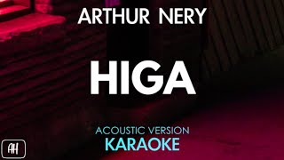 Arthur Nery  Higa KaraokeAcoustic Instrumental [upl. by Lehcar]