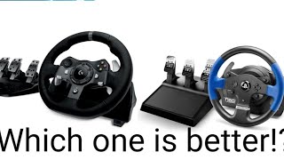 Thrustmaster T150 For the First Time Logitech Do better Job Steering wheel G920g29 vs t150 comp [upl. by Mount581]