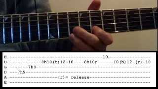 Arctic Monkeys  Arabella  Solo lesson with tabs [upl. by Budwig235]