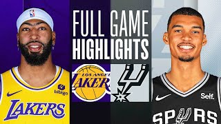 LAKERS at SPURS  FULL GAME HIGHLIGHTS  December 13 2023 [upl. by Selinda]