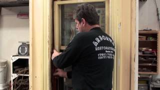 Window Rehab Part 4 Weatherstripping the Bottom Sash [upl. by Thier313]