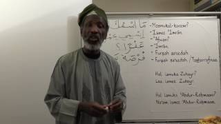 Lets Speak Arabic Unit One Lesson Seven [upl. by Obaza]