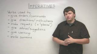 Imperatives  How to give commands in English and more [upl. by Peednus]