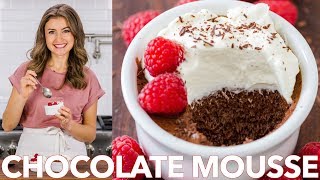 Classic Chocolate Mousse Recipe [upl. by Inalaeham]