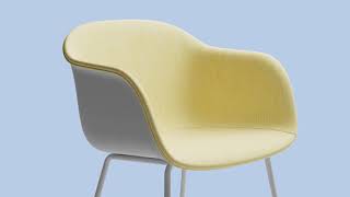 Muuto  Fiber Armchairs  smow [upl. by Rubbico]