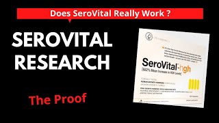 SeroVital Does It Work The Proof [upl. by Sobel]