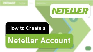 How to Open a Neteller Account  Step by Step Tutorial [upl. by Noret]