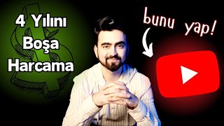 Üniversitelerin Yerini YOUTUBE Alacak BÜYÜK Fırsat [upl. by Ytomit]