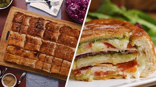 Panini Sandwich 4 Ways • Tasty Recipes [upl. by Shuma]