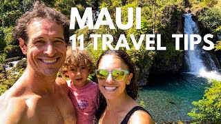 Maui Hawaii Travel Guide 2021  11 Tips for THE BEST Maui Vacation [upl. by Elynad]