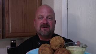 crispy fried boudin balls [upl. by Spancake]