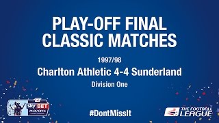 PlayOff Final Classic Match  Charlton Athletic 44 Sunderland [upl. by Bodwell]