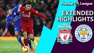 Liverpool v Leicester City  PREMIER LEAGUE EXTENDED HIGHLIGHTS  13019  NBC Sports [upl. by Fagaly]