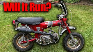 Crusty Old Honda CT70 BROUGHT BACK TO LIFE 1971 CT70H 4 Speed Manual [upl. by Gui494]